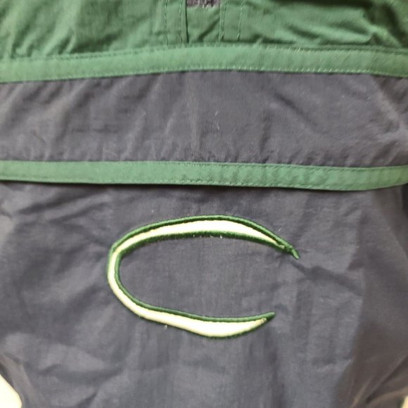 Catalina Womens Medium Green Hooded 1/2 Zip Kangaroo Pocket Hoodie Windbreaker - Picture 13 of 14